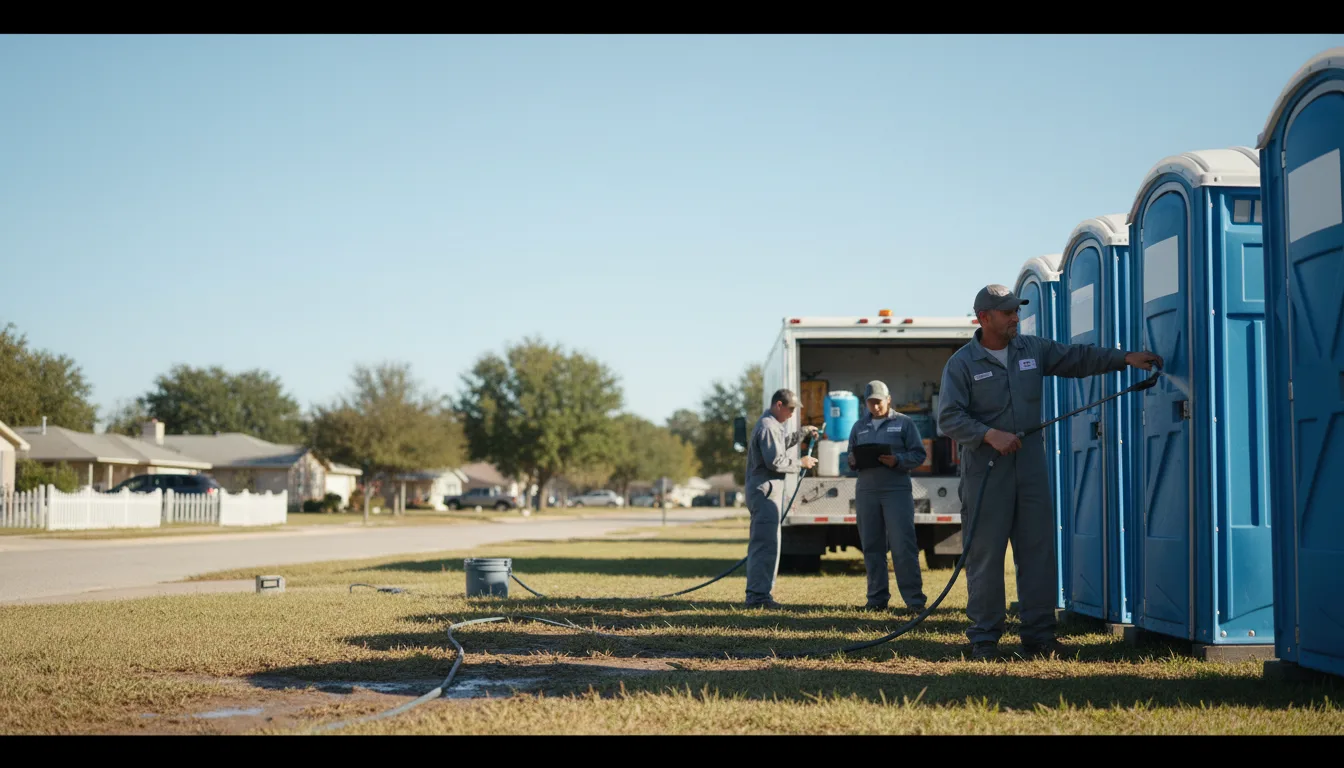Long-Term Portable Toilet Rental in Peel, AR near me